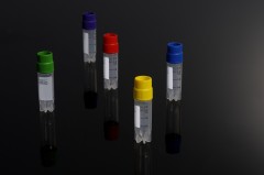 Cryoking 2.0ml clear polypropylene sterile cryovials, external thread and white caps assembled, with side barcode and marked graduations, 1 Case of 1,000, 88-6200