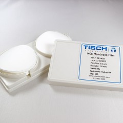 Tisch Scientific MCE Membrane Filter, 0.1 µm, 50 mm, Nonsterile, 100 Pack, SF14635